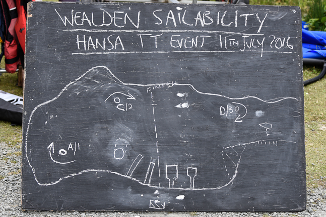 Hansa TT blackboard